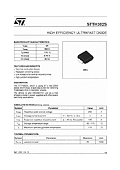 DataSheet STTH302S pdf